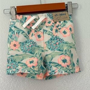 New Chubbies Toddler Swim Trucks Size: 12- 18 months